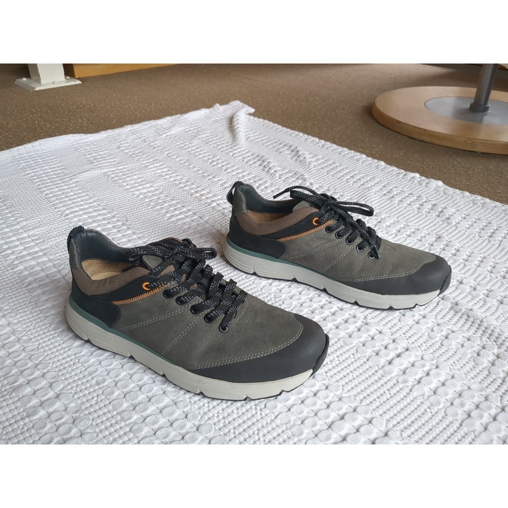 Samuel Hubbard Camino Walking Shoes Sneakers Suede Leather Gray Size 11.5
